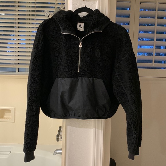 Nike Lab Essential Sherpa fleece half zip hoodie - Picture 2 of 5